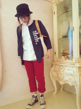 らくさん(メンズ・164cm)の夏コーディネート