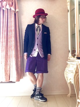 らくさん（メンズ・164cm）の秋コーディネート