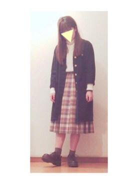 「プリクラ」｜「アイテム（その他）」を使った、hikariさん（レディース・159cm）の秋コーディネート