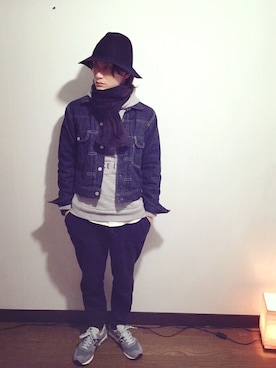 K.Uchidaさん（メンズ・170cm）の冬コーディネート