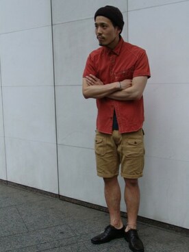 S-OTSさん（メンズ・176cm）の夏コーディネート