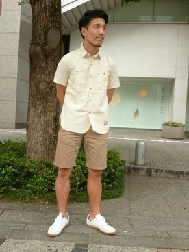 S-OTSさん（メンズ・176cm）の夏コーディネート