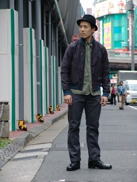 S-OTSさん（メンズ・176cm）の秋コーディネート