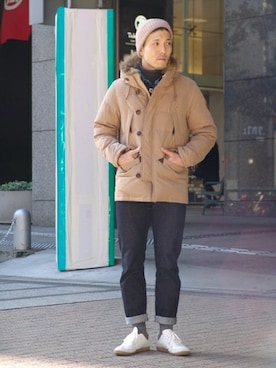 S-OTSさん（メンズ・176cm）の冬コーディネート