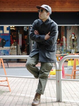 S-OTSさん（メンズ・176cm）の冬コーディネート