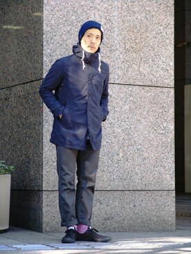 S-OTSさん（メンズ・176cm）の冬コーディネート