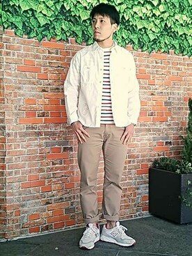 S-OTSさん（メンズ・176cm）の春コーディネート