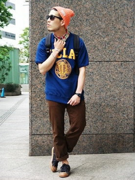 S-OTSさん（メンズ・176cm）の春コーディネート