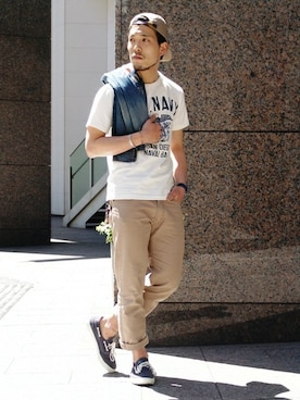 S-OTSさん（メンズ・176cm）の春コーディネート