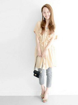 mioさん（レディース・164cm）の夏コーディネート