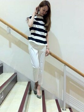 mioさん（レディース・166cm）の夏コーディネート