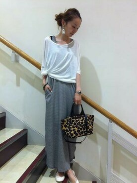 mioさん(レディース・166cm)の夏コーディネート