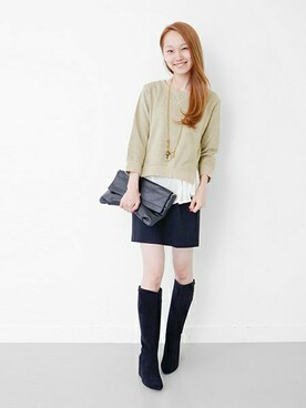 mioさん（レディース・166cm）の秋コーディネート