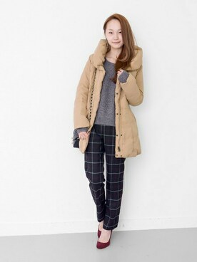 mioさん（レディース・166cm）の秋コーディネート