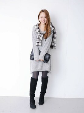 mioさん（レディース・166cm）の秋コーディネート