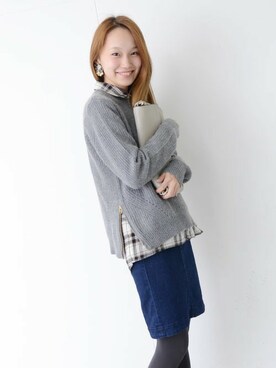 mioさん（レディース・166cm）の秋コーディネート