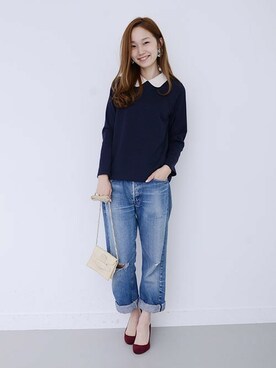 mioさん（レディース・166cm）の冬コーディネート