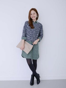 mioさん(レディース・166cm)の冬コーディネート