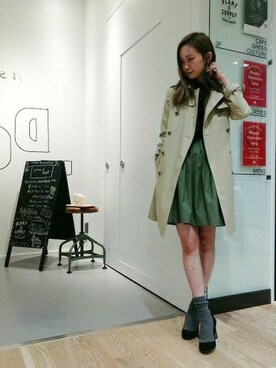 mioさん（レディース・166cm）の冬コーディネート