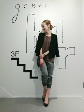 mioさん（レディース・166cm）の冬コーディネート