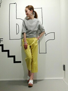 mioさん（レディース・166cm）の春コーディネート