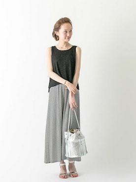 mioさん（レディース・166cm）の春コーディネート