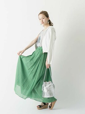 mioさん(レディース・166cm)の春コーディネート