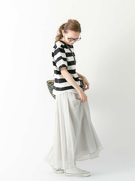 mioさん（レディース・166cm）の春コーディネート