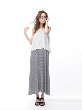 mioさん（レディース・166cm）の夏コーディネート