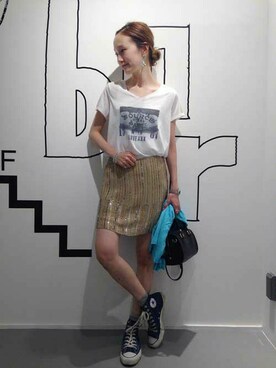 mioさん（レディース・166cm）の夏コーディネート