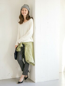 mioさん（レディース・166cm）の秋コーディネート