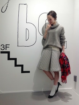 mioさん（レディース・166cm）の冬コーディネート