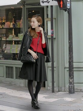 mioさん（レディース・166cm）の冬コーディネート