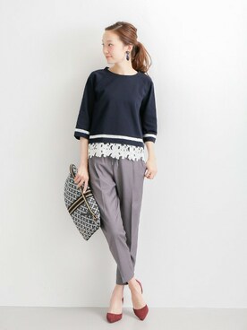 mioさん（レディース・166cm）の冬コーディネート