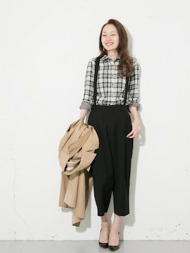 mioさん（レディース・166cm）の冬コーディネート