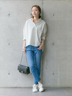 mioさん（レディース・166cm）の春コーディネート