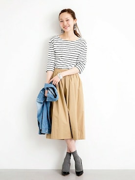 mioさん（レディース・166cm）の春コーディネート