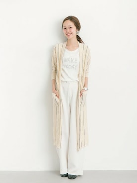 mioさん（レディース・166cm）の春コーディネート