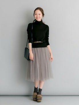 mioさん（レディース・166cm）の秋コーディネート