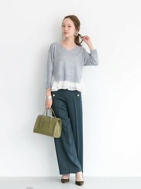 mioさん（レディース・166cm）の秋コーディネート