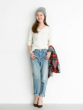 mioさん（レディース・166cm）の秋コーディネート