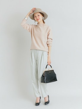 mioさん（レディース・166cm）の冬コーディネート