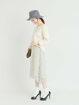 mioさん（レディース・166cm）の冬コーディネート