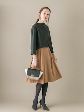 mioさん（レディース・166cm）の冬コーディネート