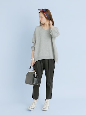 mioさん（レディース・166cm）の冬コーディネート