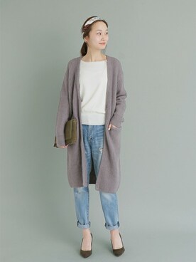 mioさん（レディース・166cm）の冬コーディネート