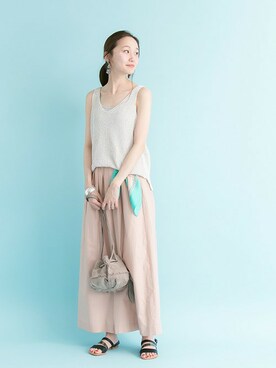 mioさん（レディース・166cm）の春コーディネート