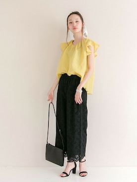 「URBAN RESEARCH（アーバンリサーチ）のアイテム（財布/小物）」を使った、mioさん（レディース・166cm）の春コーディネート