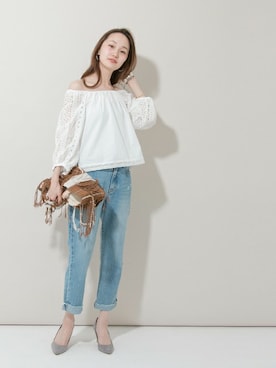 mioさん（レディース・166cm）の夏コーディネート