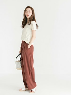 mioさん（レディース・166cm）の夏コーディネート